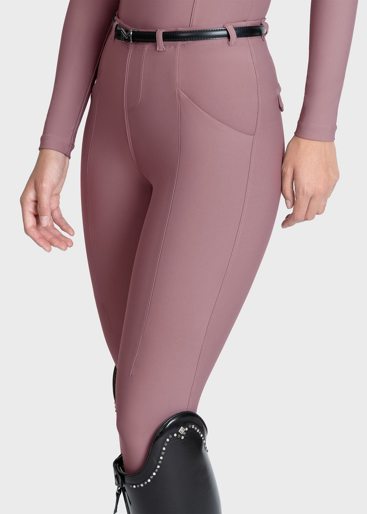 MAXIMILIAN EQUESTRIAN Velya Riding Leggings heather