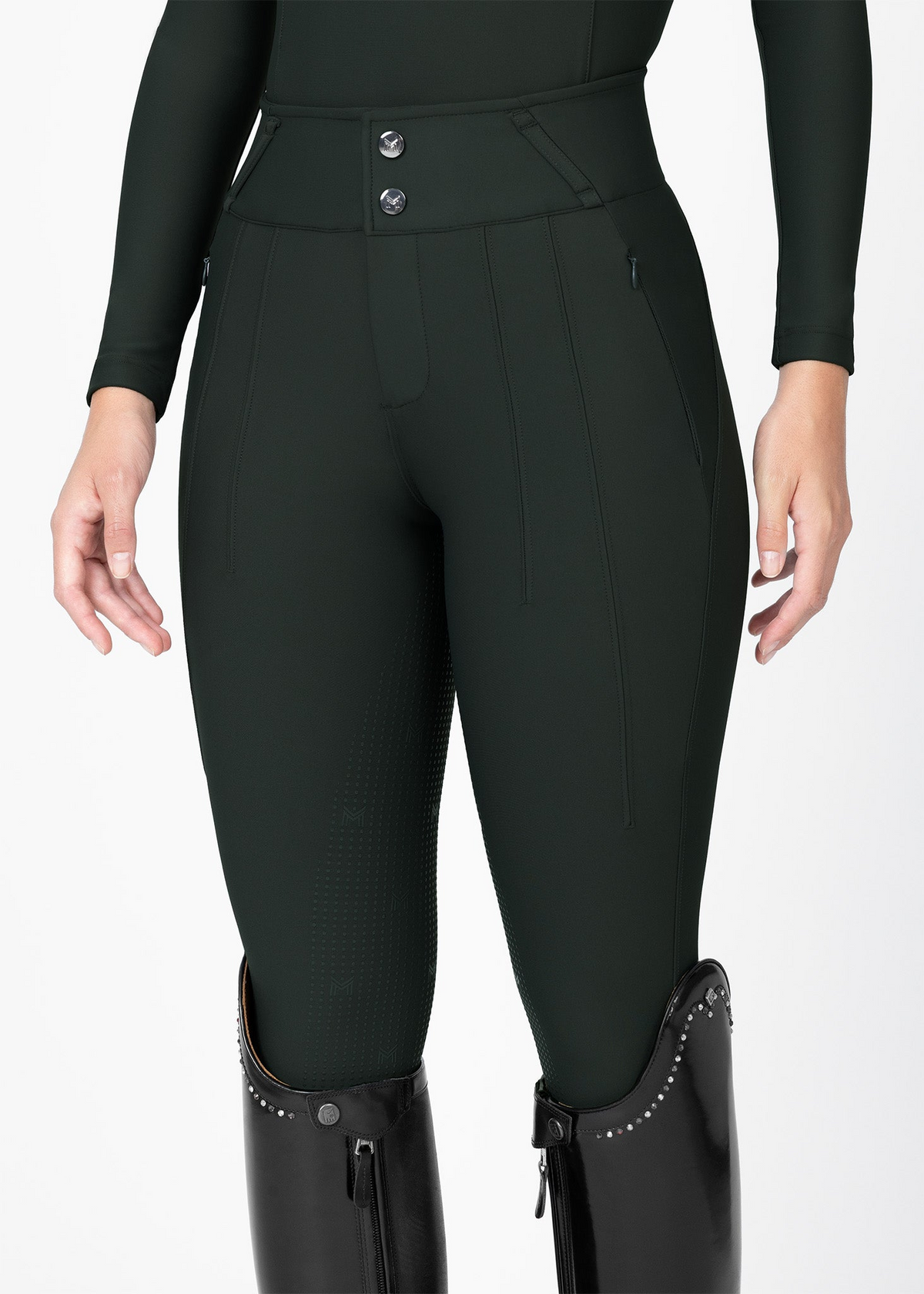 MAXIMILIAN EQUESTRIAN Vision Reithose hunter green