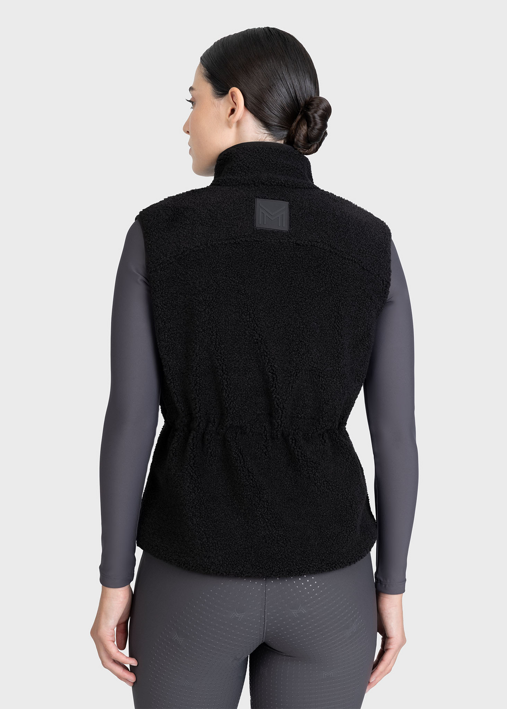 MAXIMILIAN EQUESTRIAN Sherpa Teddy Weste schwarz
