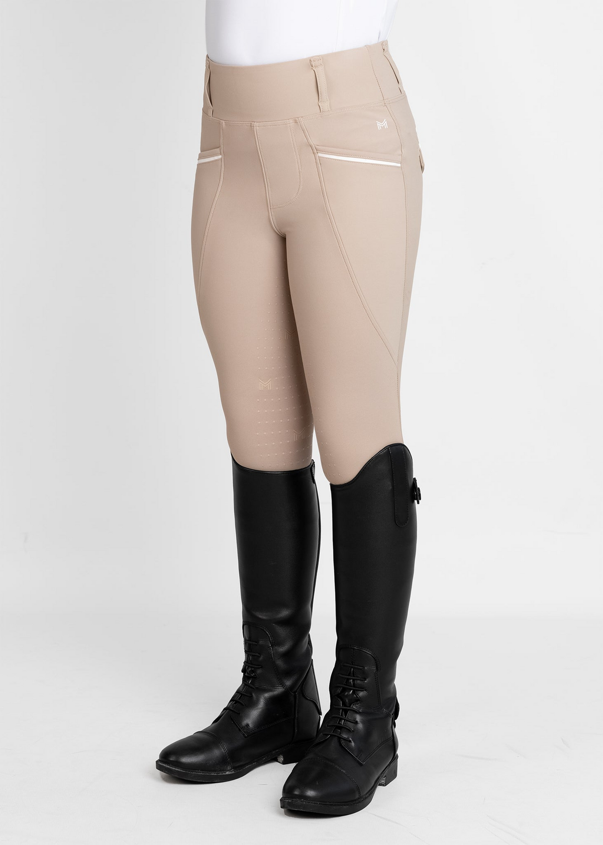 MAXIMILIAN EQUESTRIAN YR Pro Riding Leggings beige
