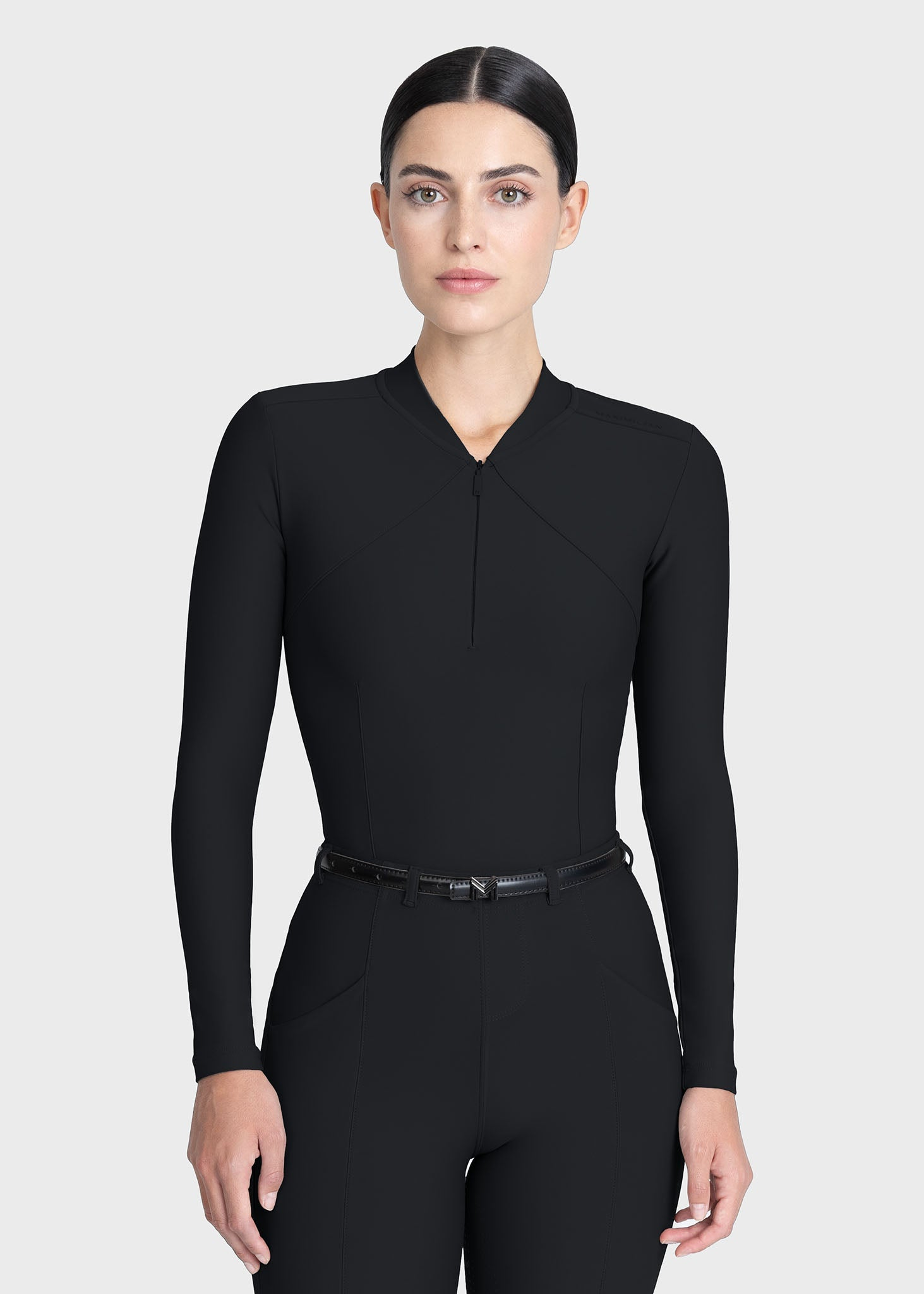 MAXIMILIAN EQUESTRIAN Velya Langarm Shirt schwarz