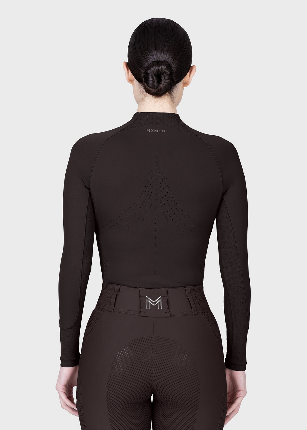 MAXIMILIAN EQUESTRIAN Aero Langarm Base Layer espresso