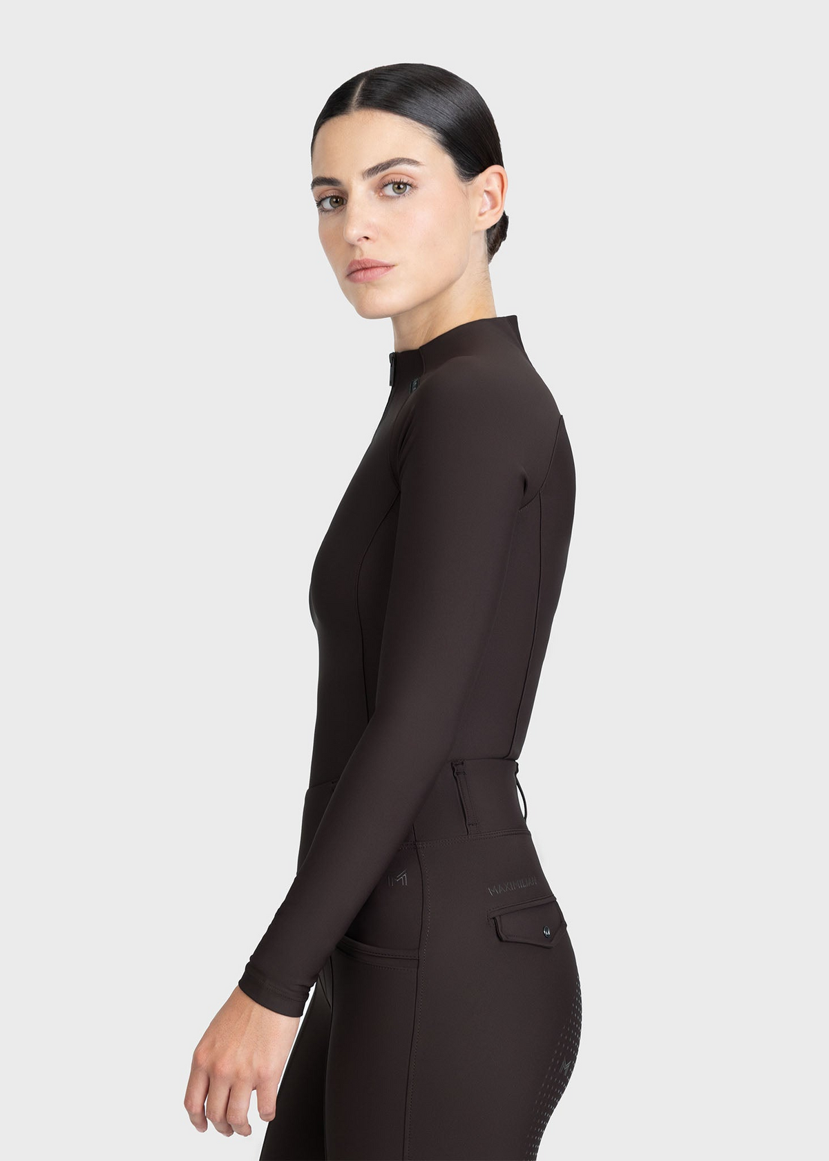 MAXIMILIAN EQUESTRIAN Origin Langarm Base Layer espresso