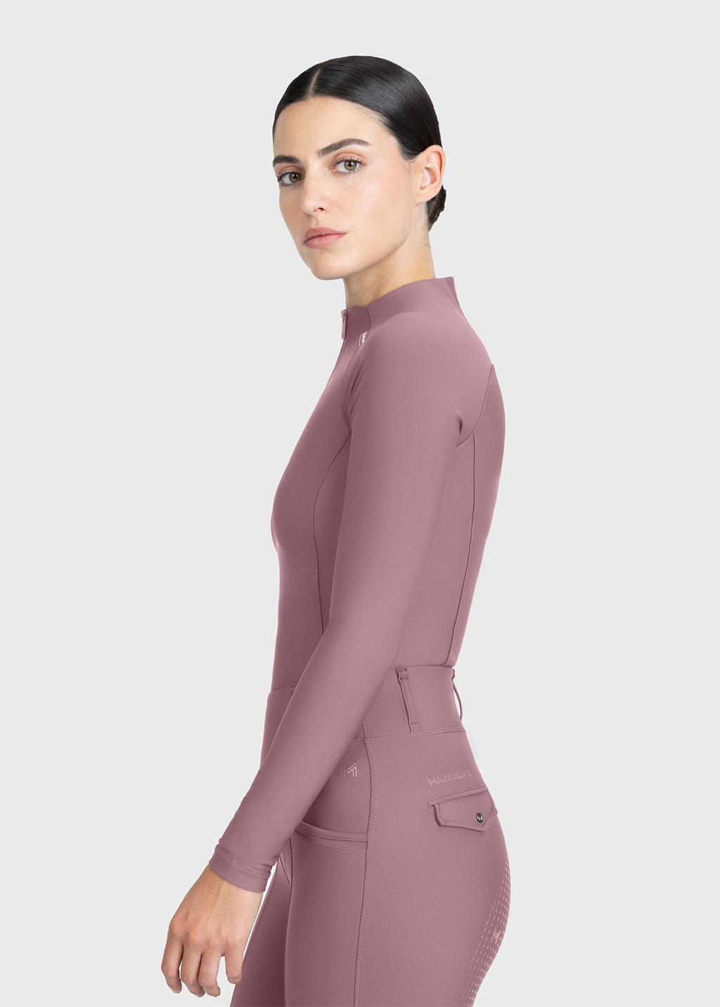 MAXIMILIAN EQUESTRIAN Origin Langarm Base Layer heather