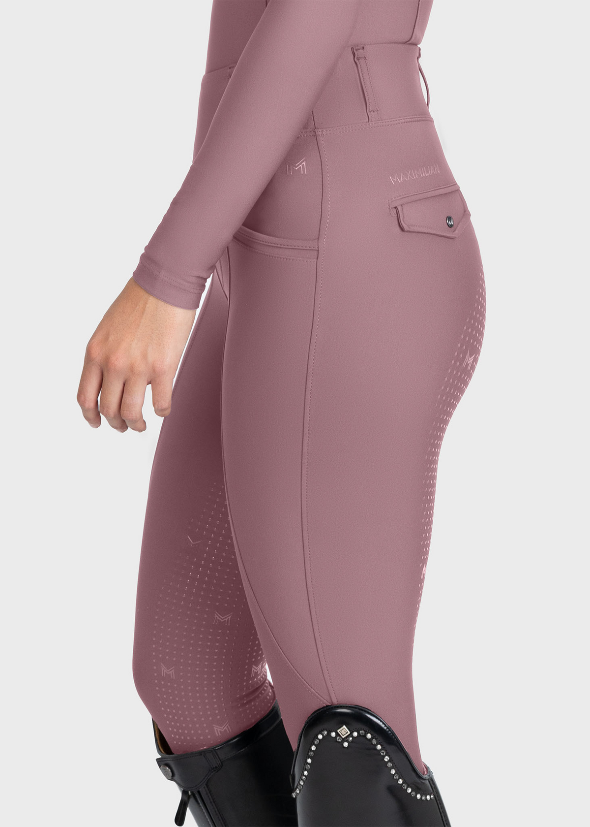 MAXIMILIAN EQUESTRIAN Pro Riding Leggings heather