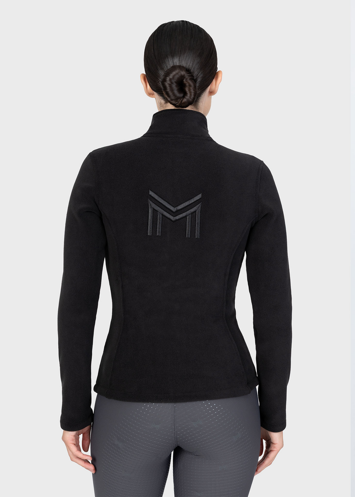 MAXIMILIAN EQUESTRIAN Veleda Fleece Jacke schwarz