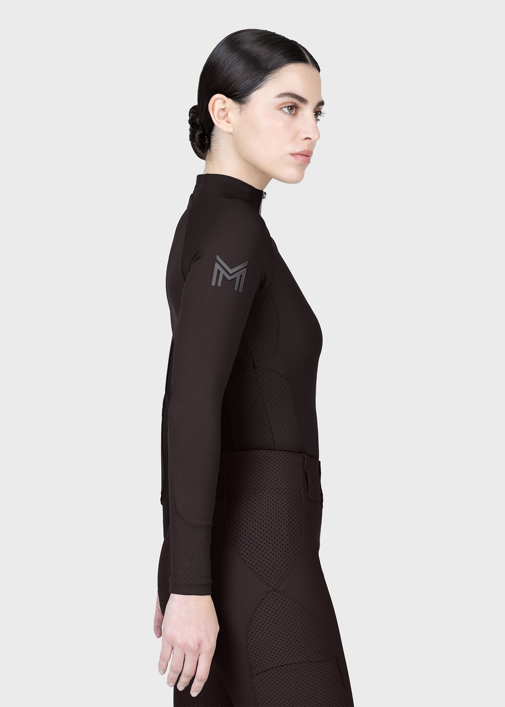 MAXIMILIAN EQUESTRIAN Aero Langarm Base Layer espresso