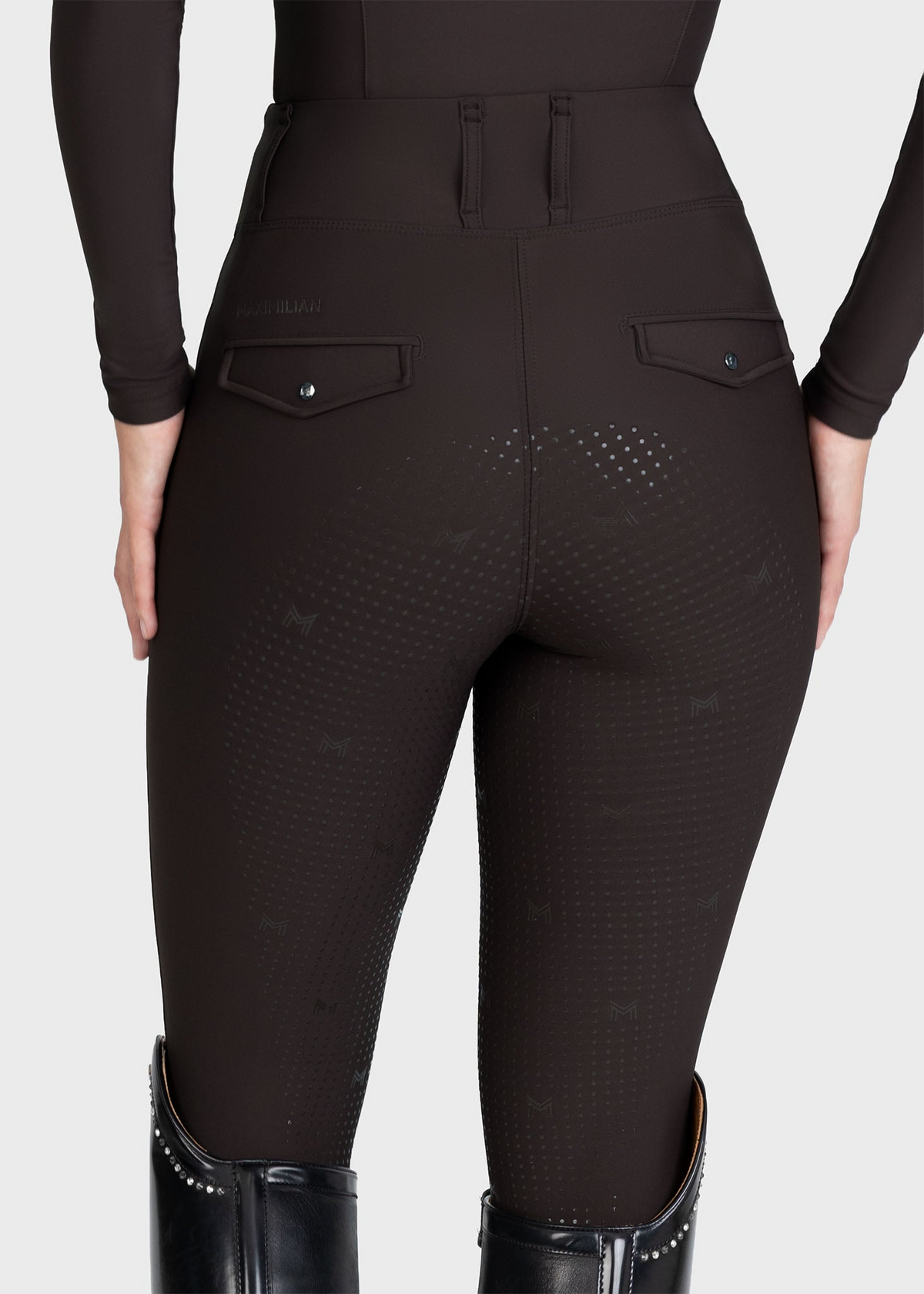 MAXIMILIAN EQUESTRIAN Pro Riding Leggings espresso