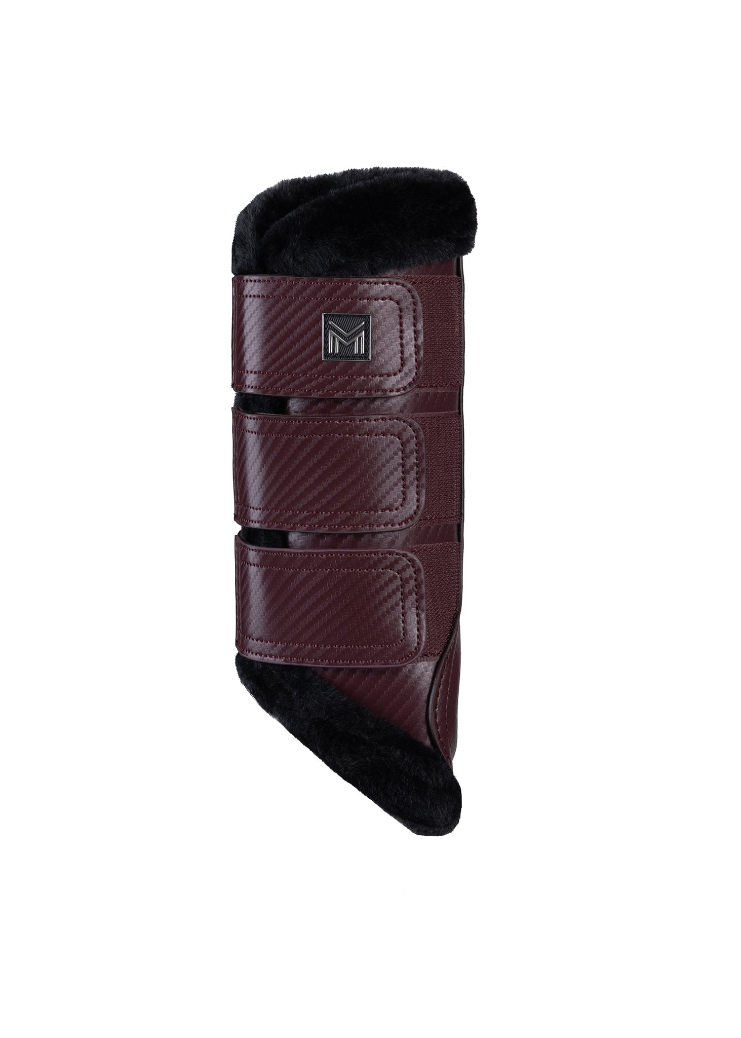 Maximilian Equestrian Drift Brushing Boots burgundy