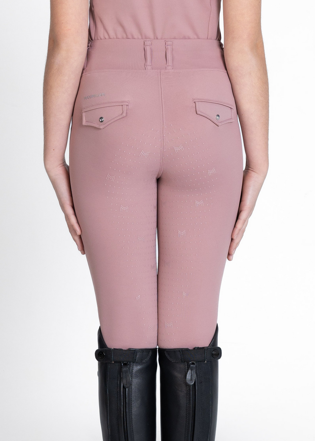 MAXIMILIAN EQUESTRIAN YR Pro Riding Leggings rose taupe