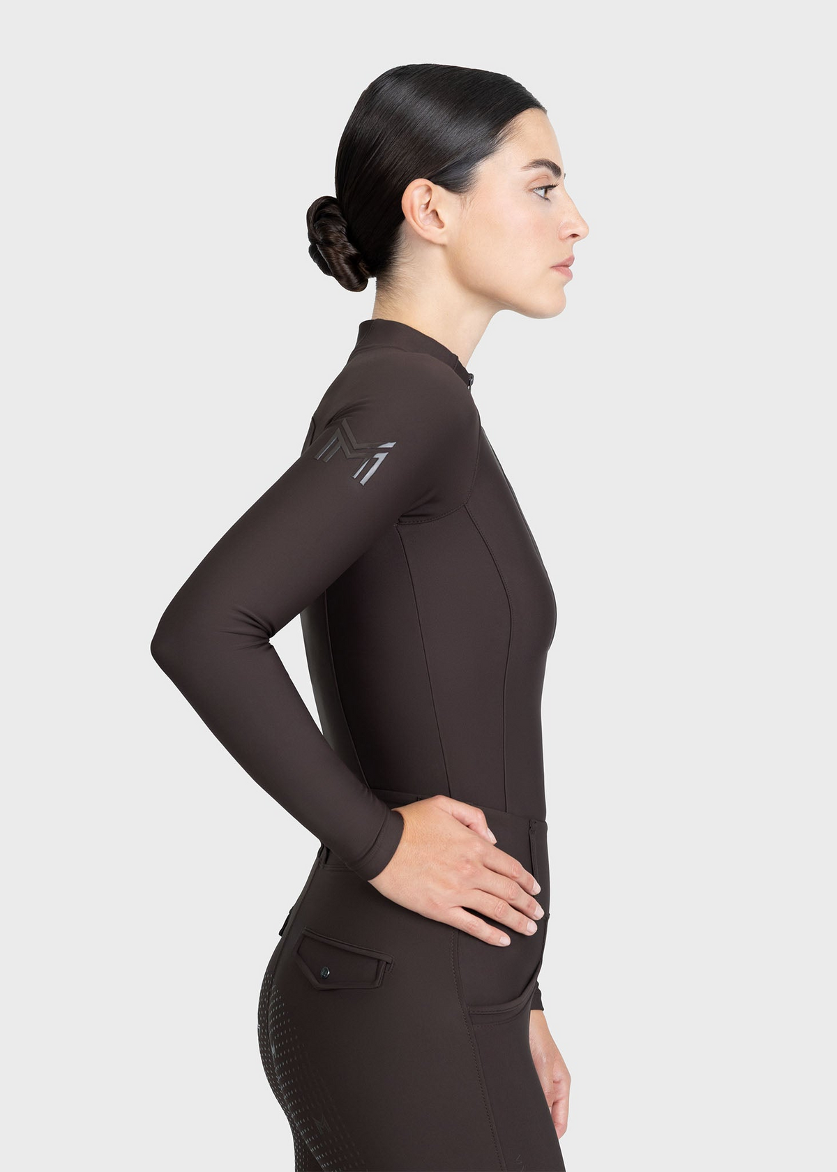 MAXIMILIAN EQUESTRIAN Origin Langarm Base Layer espresso