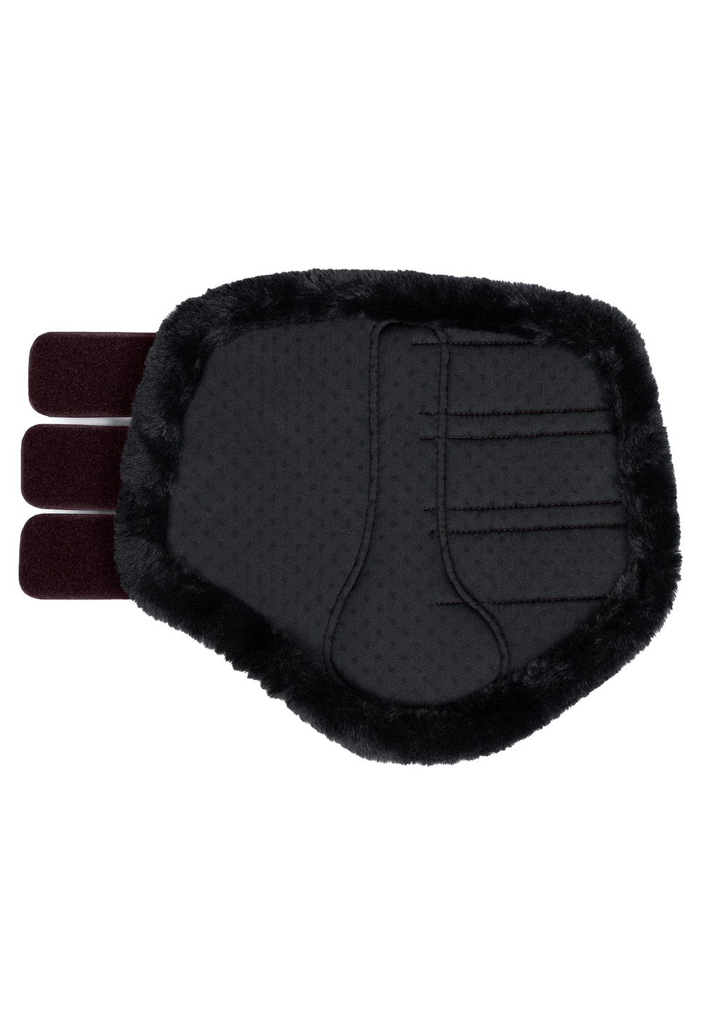 Maximilian Equestrian Drift Brushing Boots burgundy