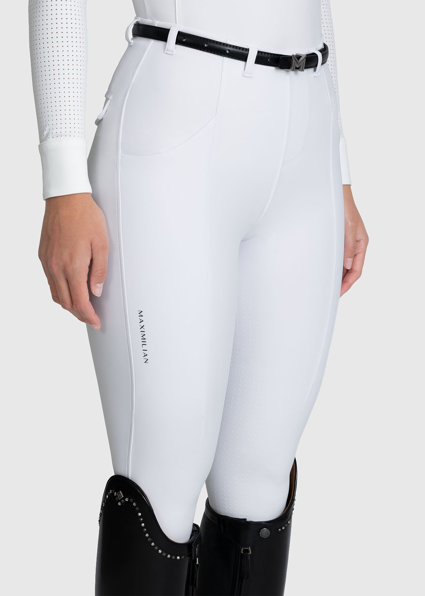 MAXIMILIAN EQUESTRIAN Velya Riding Leggings weiß