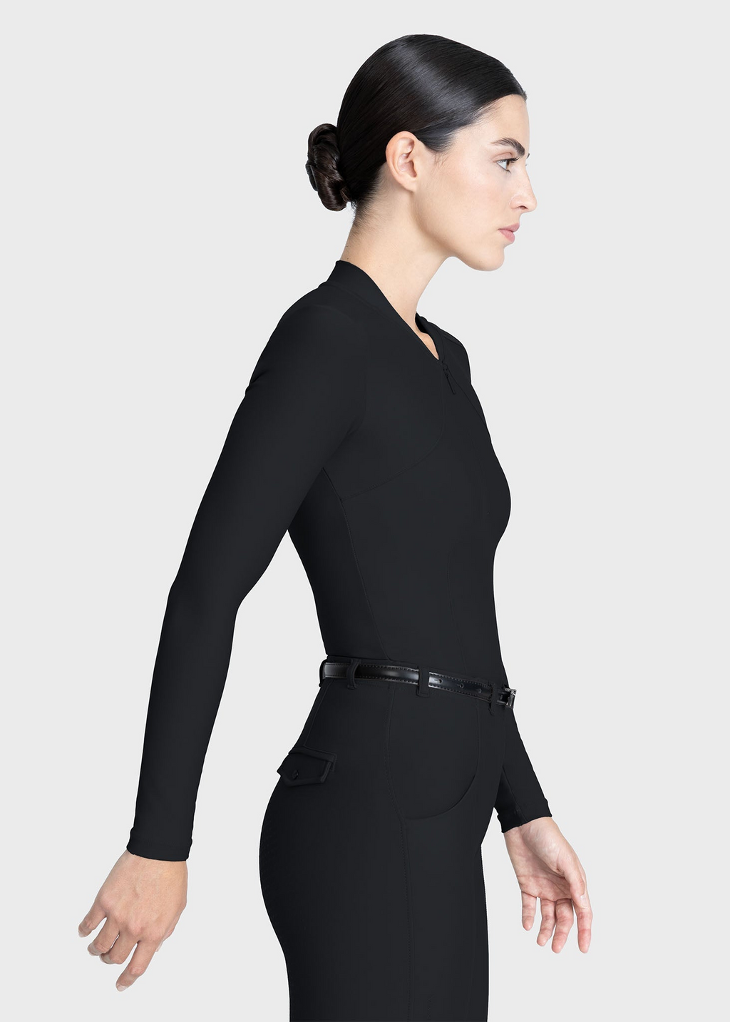 MAXIMILIAN EQUESTRIAN Velya Langarm Shirt schwarz