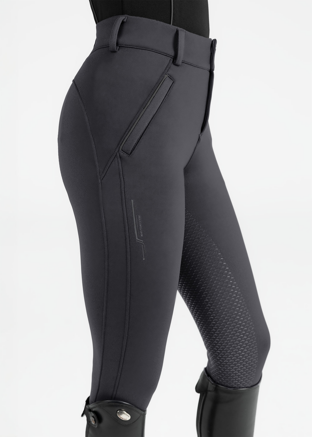 MAXIMILIAN EQUESTRIAN Arctic Fleeced Reithose graphite