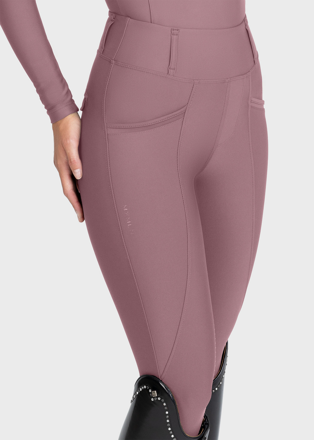 MAXIMILIAN EQUESTRIAN Pro Riding Leggings heather