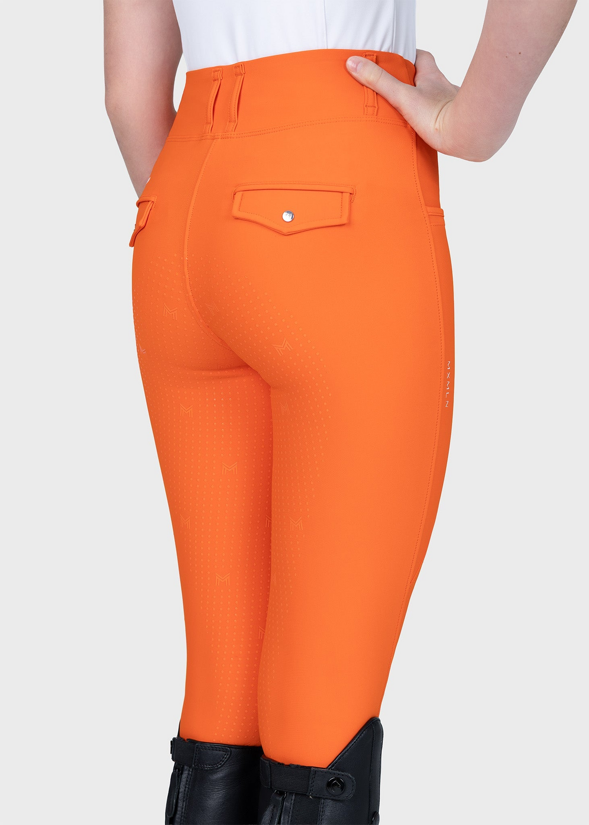 MAXIMILIAN EQUESTRIAN YR Pro Riding Leggings tangerine