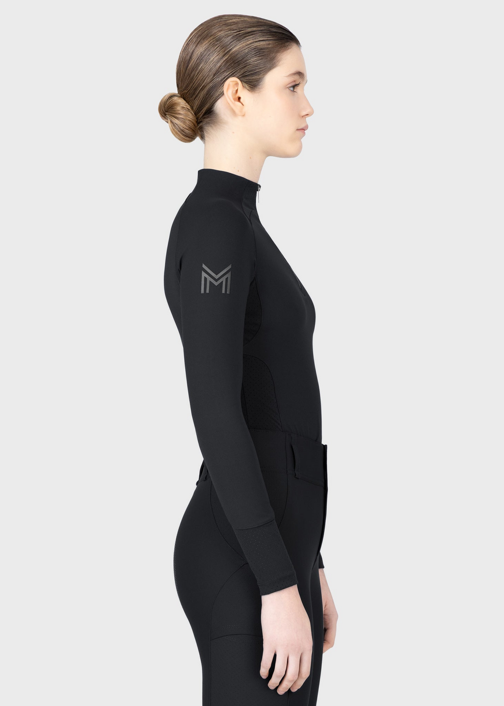 MAXIMILIAN EQUESTRIAN Aero Langarm Base Layer schwarz