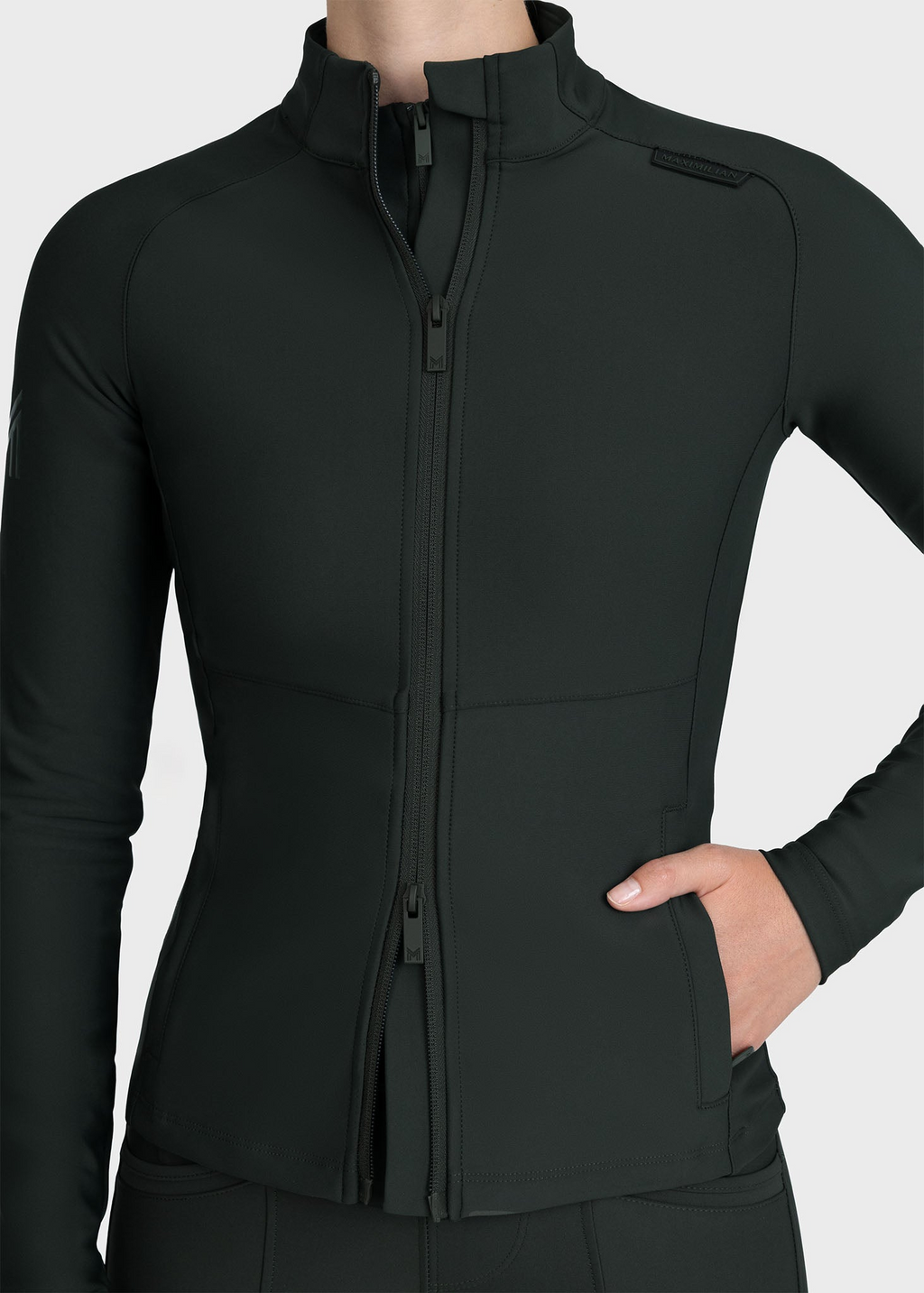 MAXIMILIAN EQUESTRIAN Aldra Technical Jacke hunter green