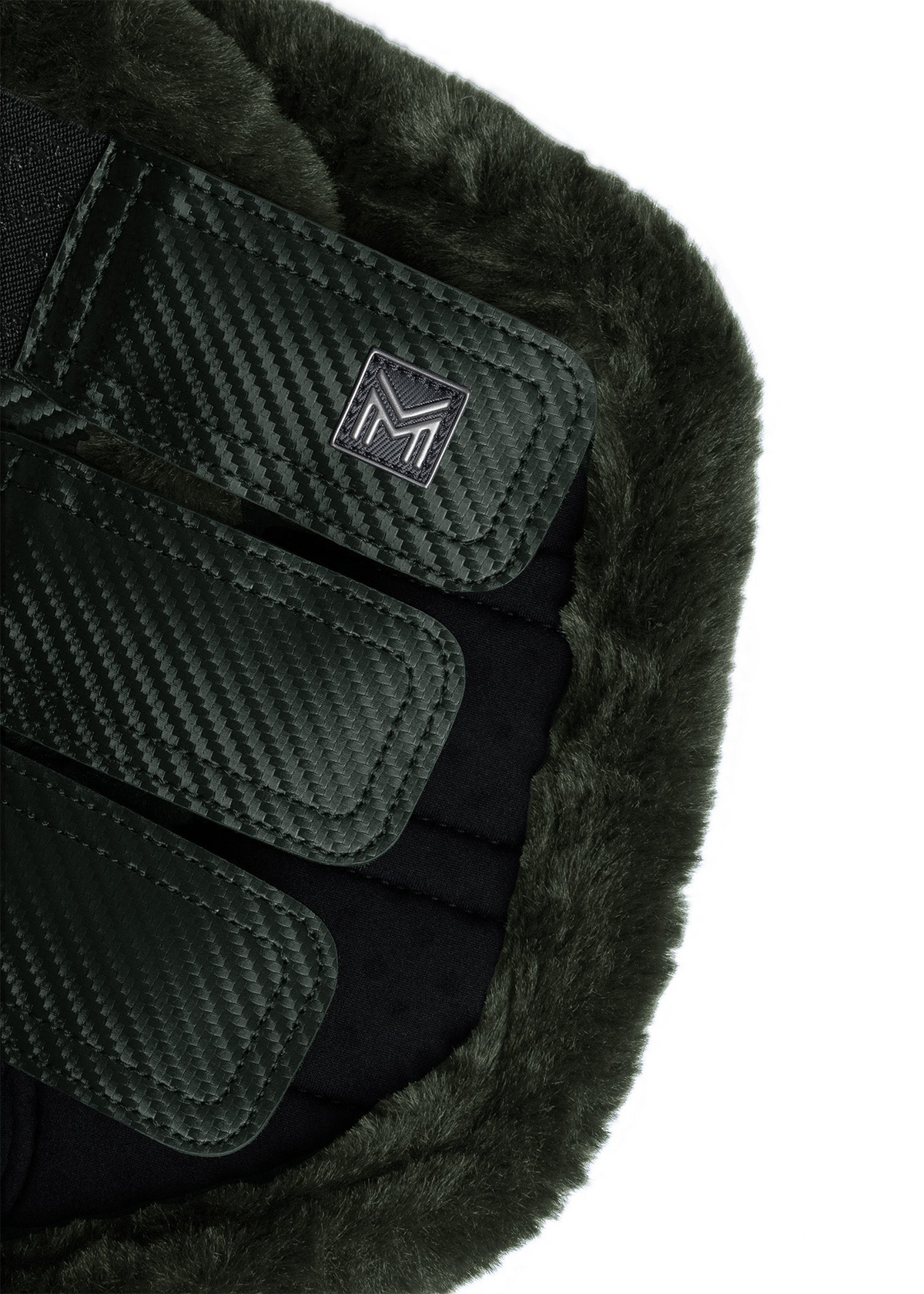 Maximilian Equestrian Drift Brushing Boots hunter green