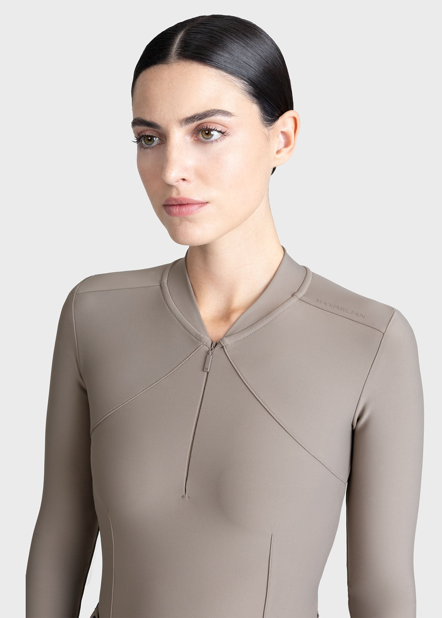 MAXIMILIAN EQUESTRIAN Velya Langarm Shirt taupe