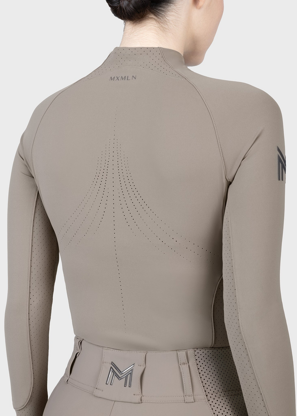 MAXIMILIAN EQUESTRIAN Aero Langarm Base Layer taupe