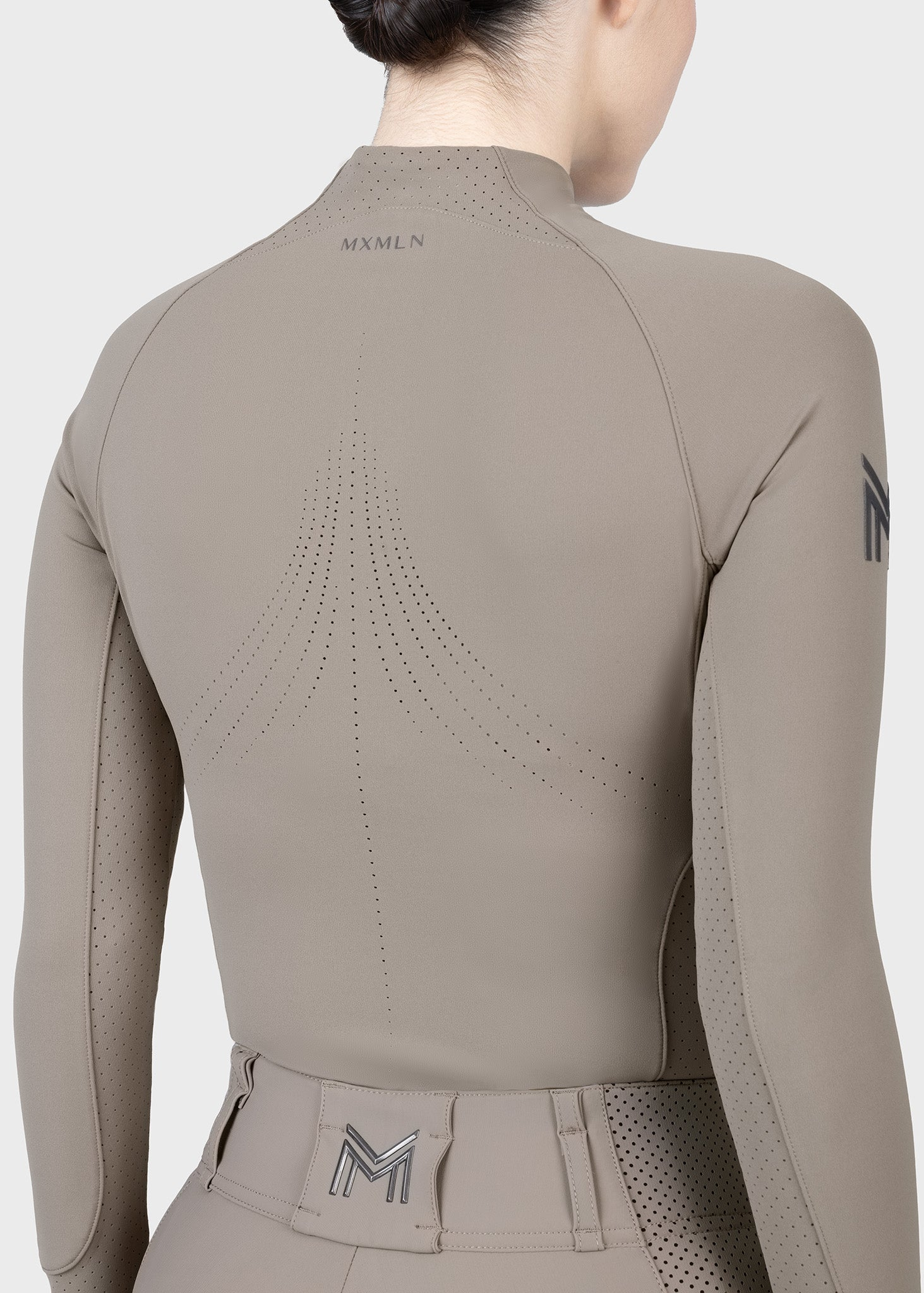 MAXIMILIAN EQUESTRIAN Aero Langarm Base Layer taupe