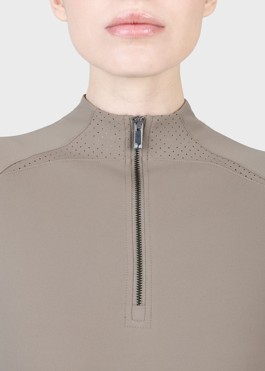 MAXIMILIAN EQUESTRIAN Aero Langarm Base Layer taupe