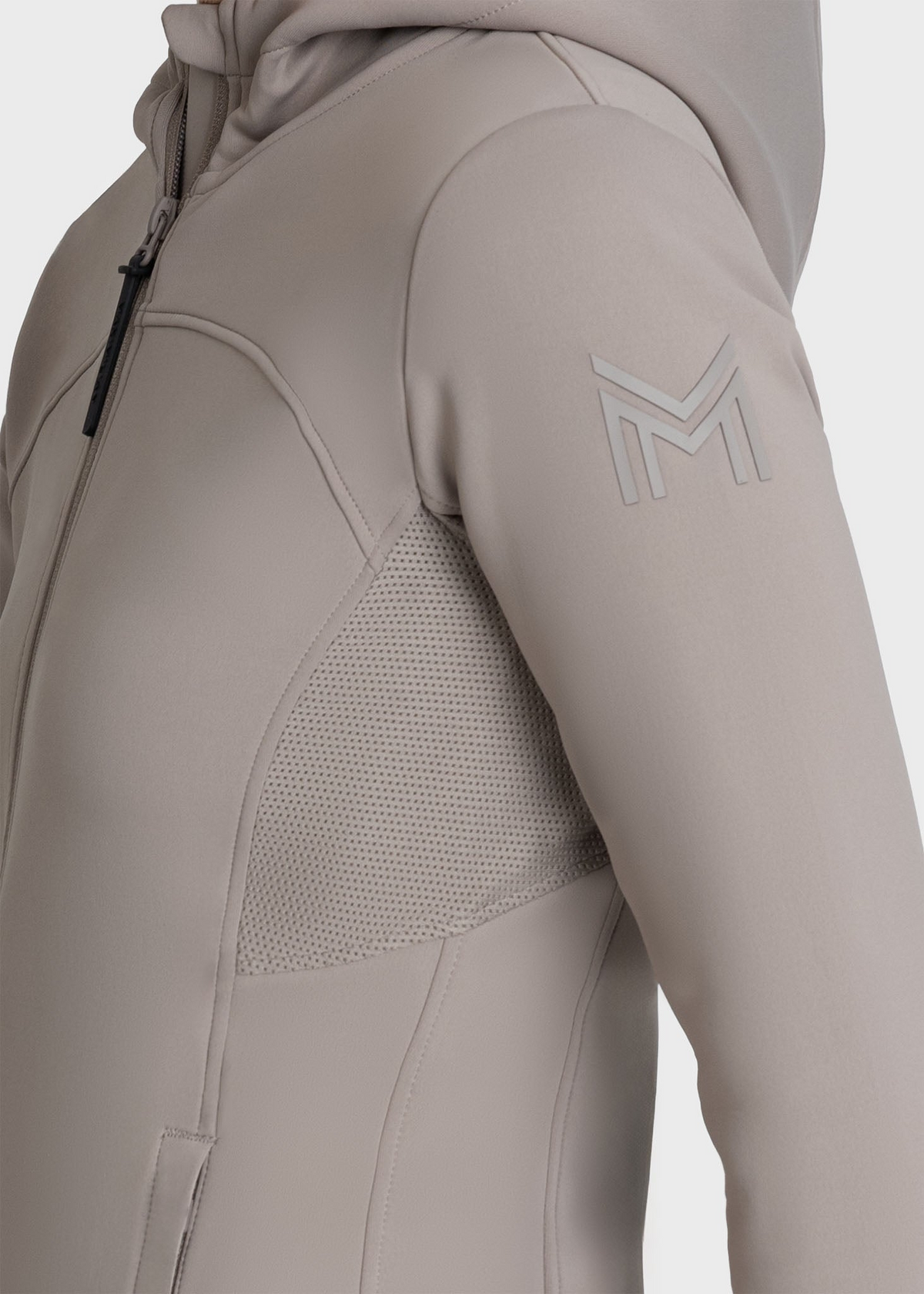 MAXIMILIAN EQUESTRIAN Wolt Zip Hoodie taupe