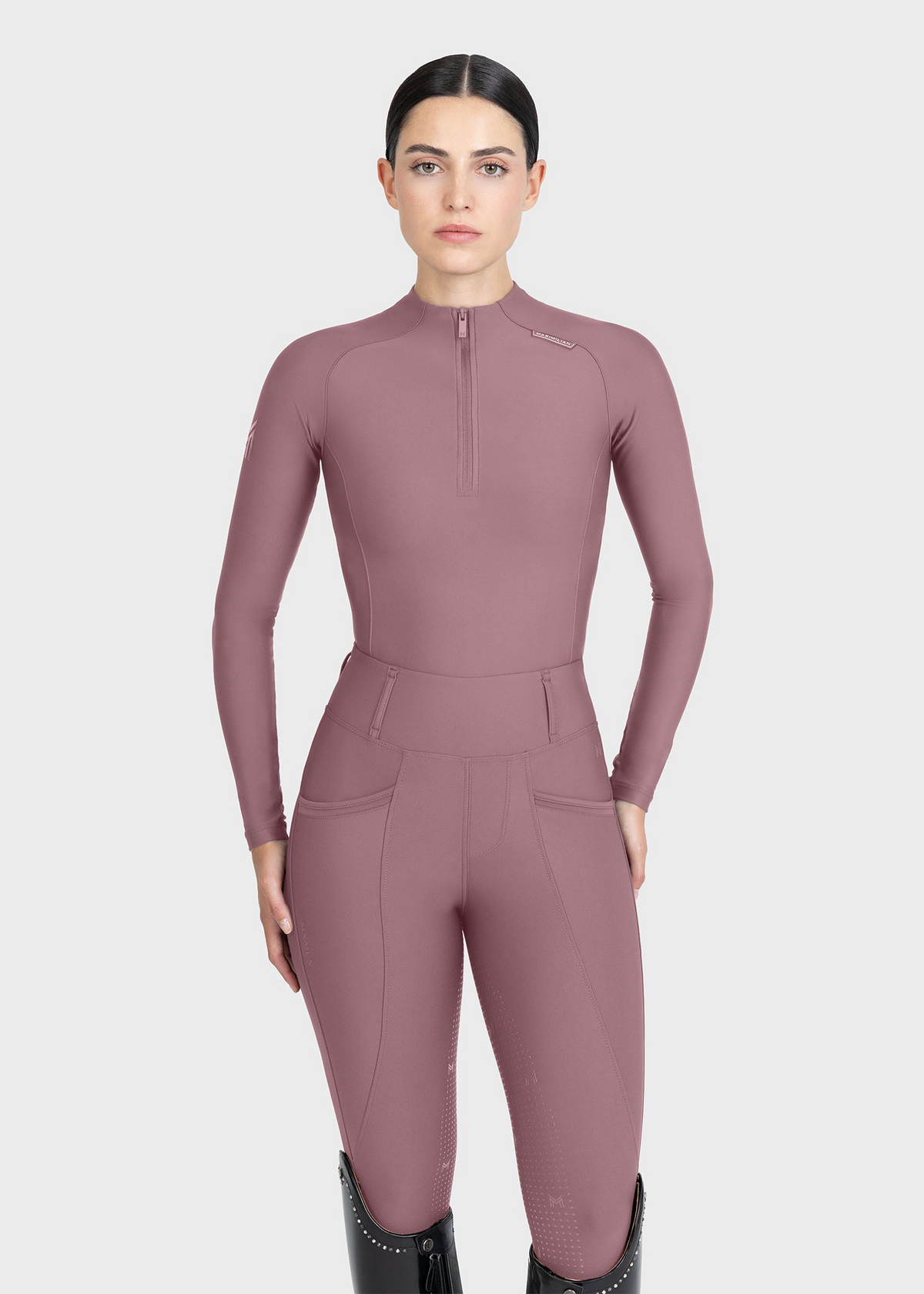 MAXIMILIAN EQUESTRIAN Pro Riding Leggings heather