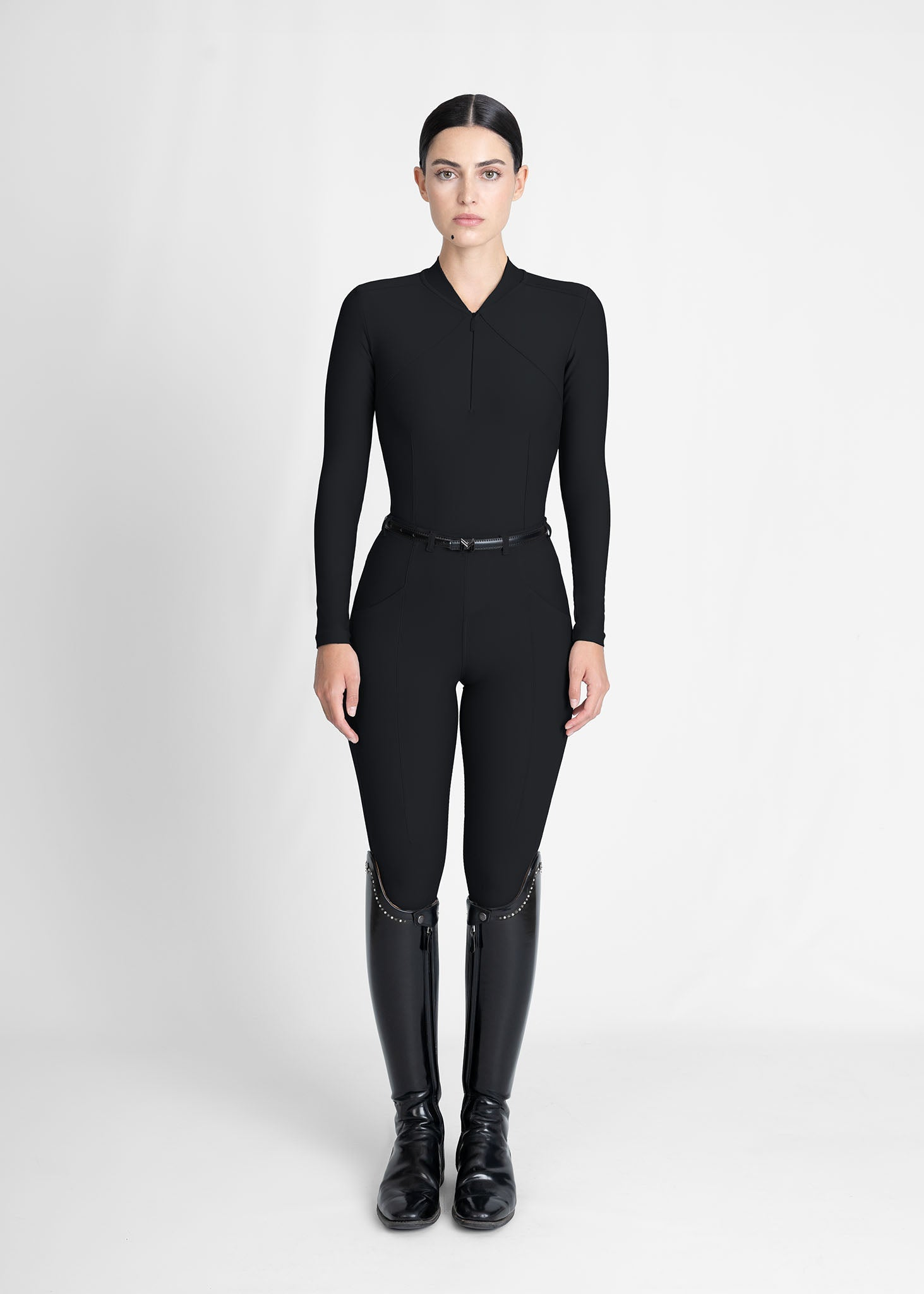MAXIMILIAN EQUESTRIAN Velya Langarm Shirt schwarz
