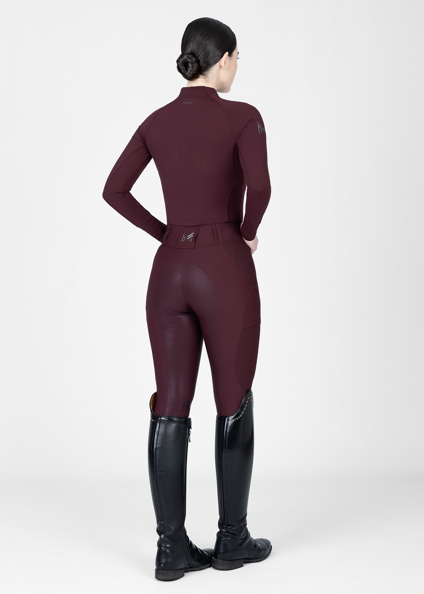 MAXIMILIAN EQUESTRIAN Aero Reithose burgundy