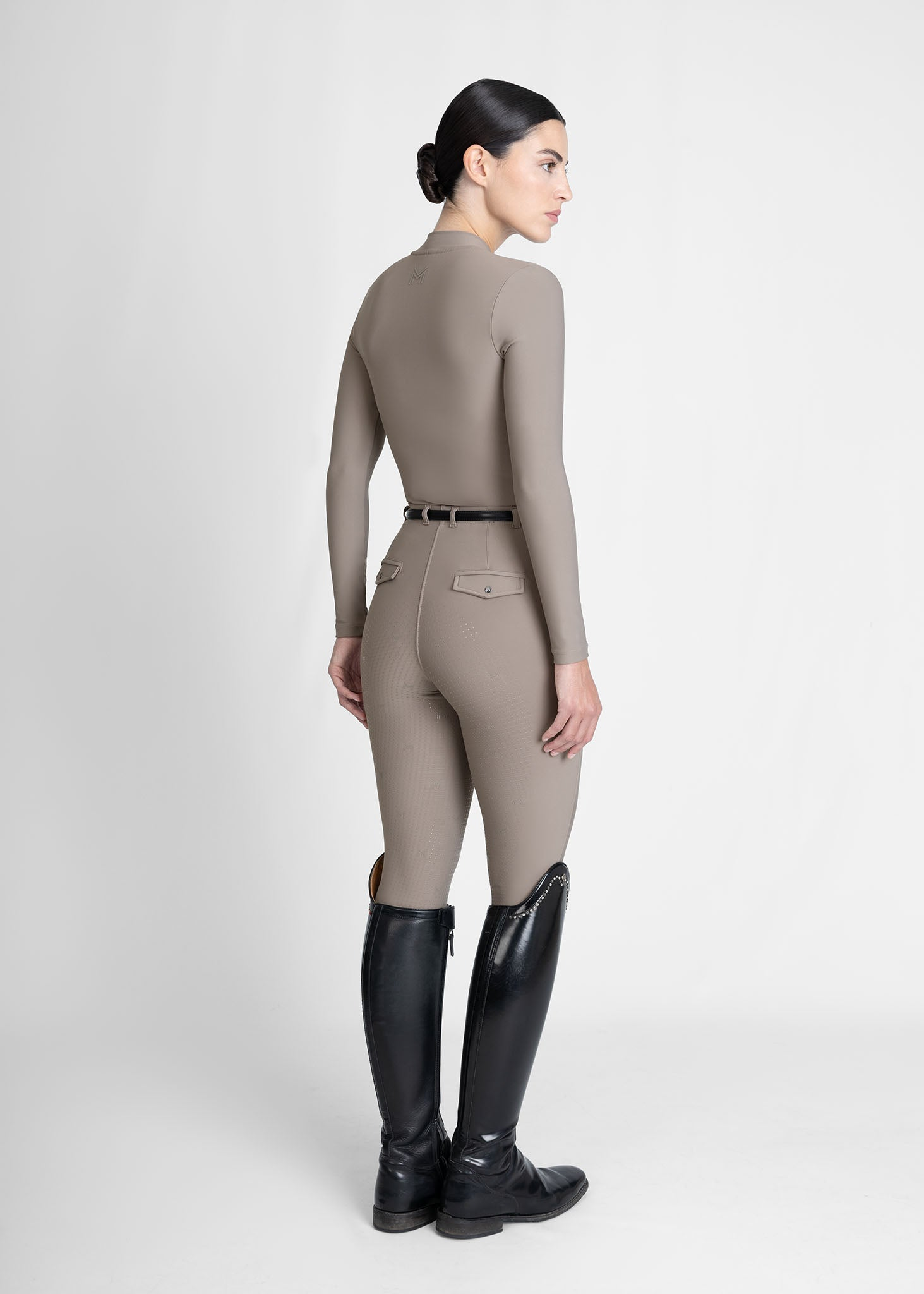 MAXIMILIAN EQUESTRIAN Velya Langarm Shirt taupe