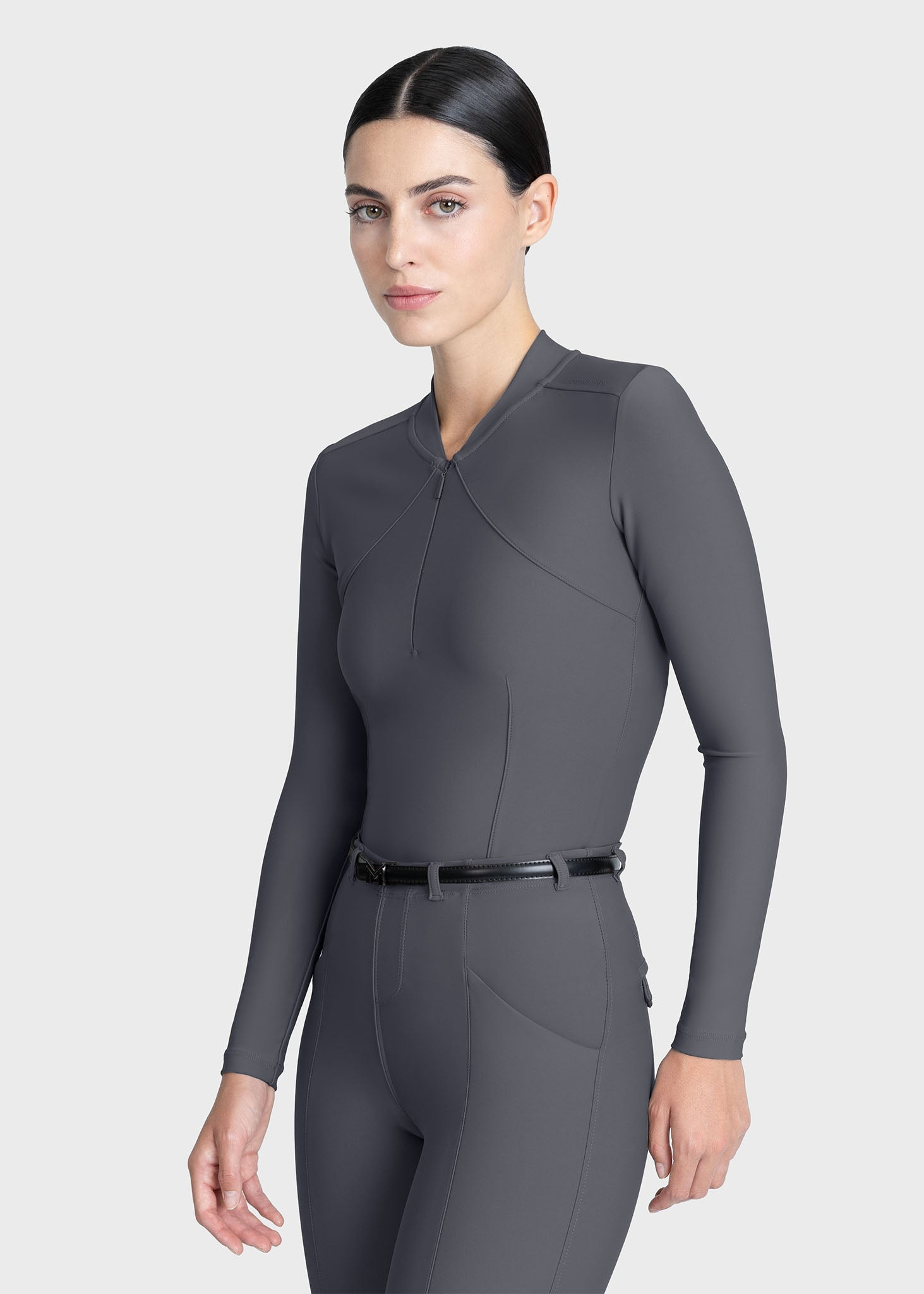 MAXIMILIAN EQUESTRIAN Velya Langarm Shirt graphite