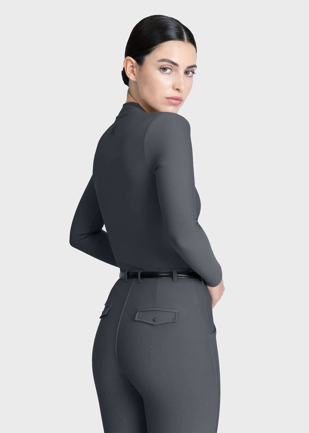 MAXIMILIAN EQUESTRIAN Velya Langarm Shirt graphite