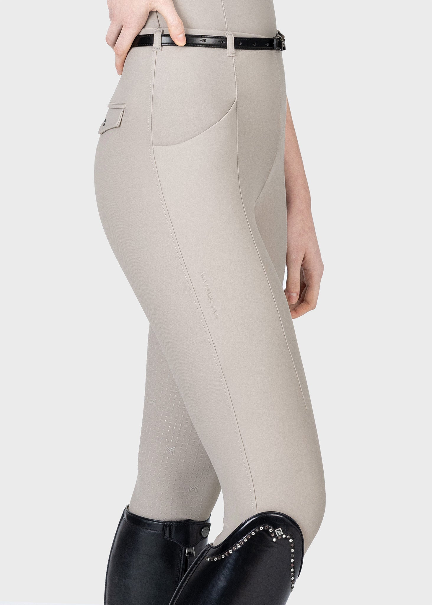 MAXIMILIAN EQUESTRIAN Velya Riding Leggings taupe