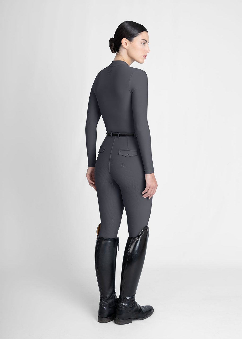 MAXIMILIAN EQUESTRIAN Velya Langarm Shirt graphite