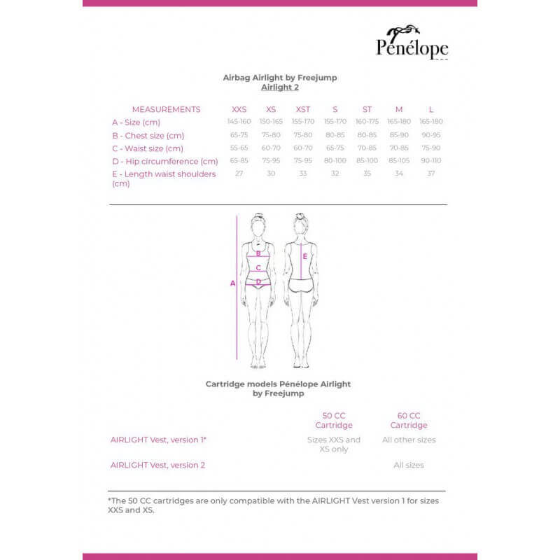 Freejump Penelope Airbag Weste